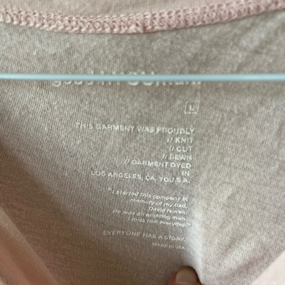 Good hYOUman tshirt. Size L. Pale pink. - Picture 4 of 4